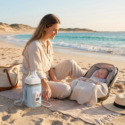chauffe biberon portable système détachable autonome