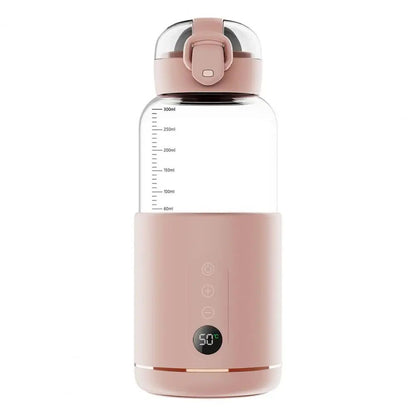 chauffe biberon sans fil cosylait rose