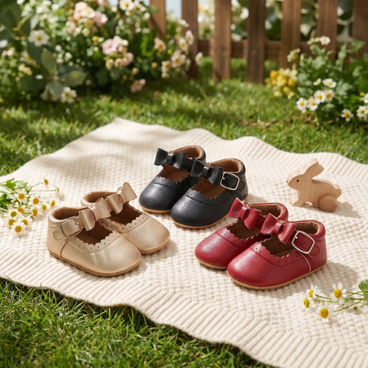 chaussure bebe fille antidérapante ajustable