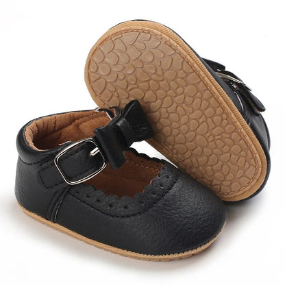 chaussure bebe fille antidérapante noir