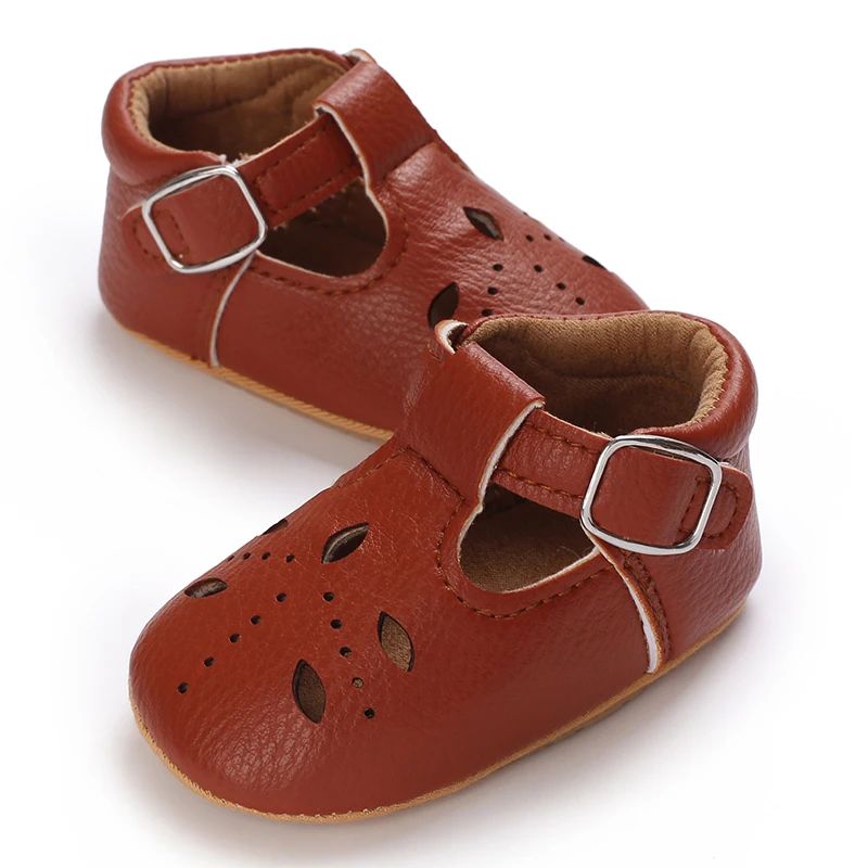 chaussure bebe fille marron premiers pas confort