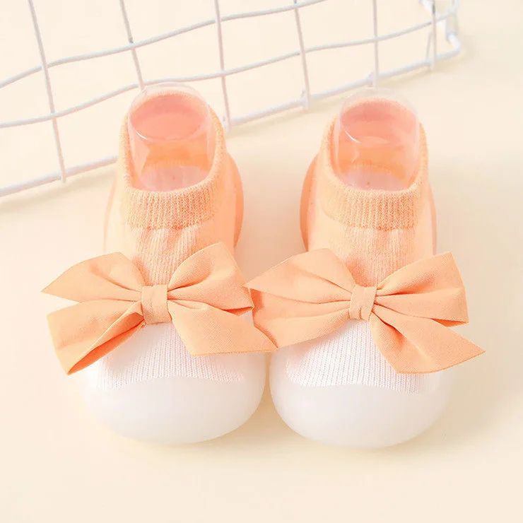 chaussure bebe fille orange confort optimal