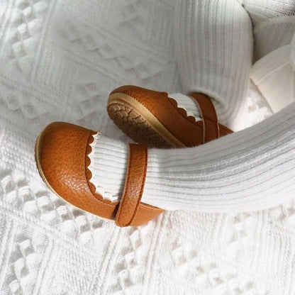 Chaussure bebe fille souple et respirante
