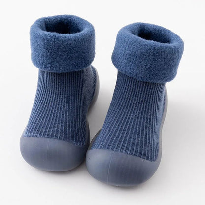 chaussures bébé bleu minipieds