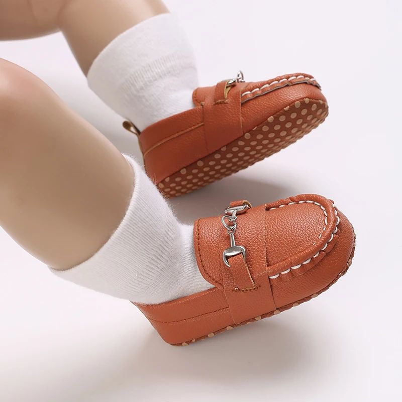 chaussures bebe cuir souple respirant