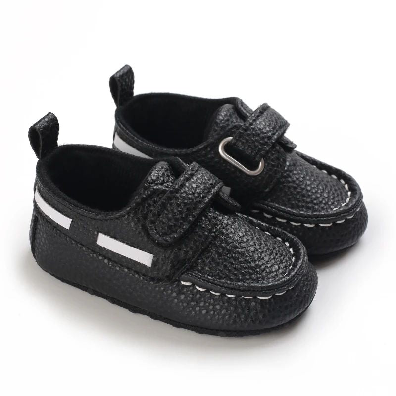 chaussures bébé noir maintien léger