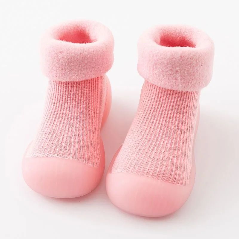 chaussures bébé rose minipieds