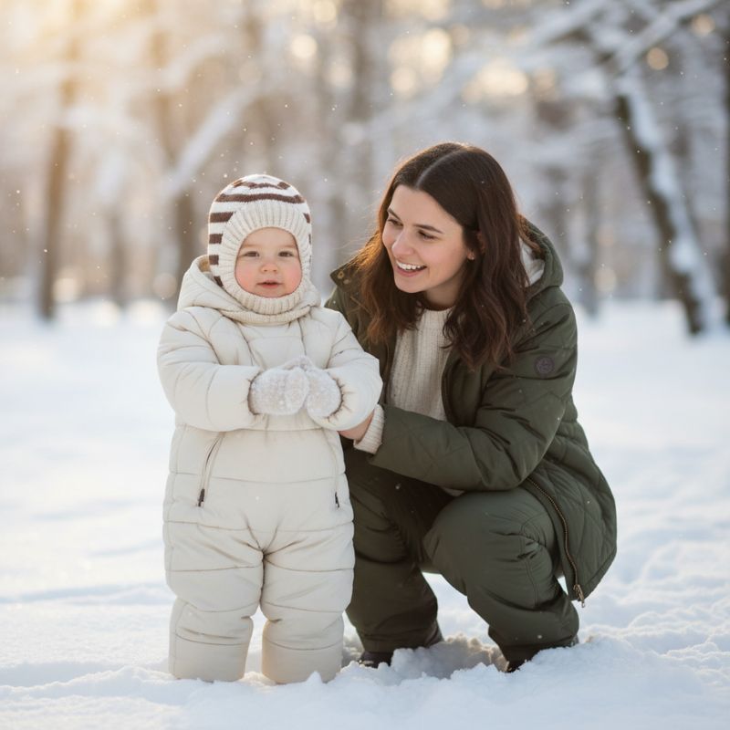 confort cagoule bebe garcon beige