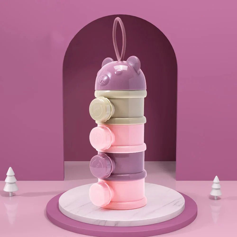 Doseur de Lait - BabyPowderBox™ - Pourpre - Mon Mini Voyageur