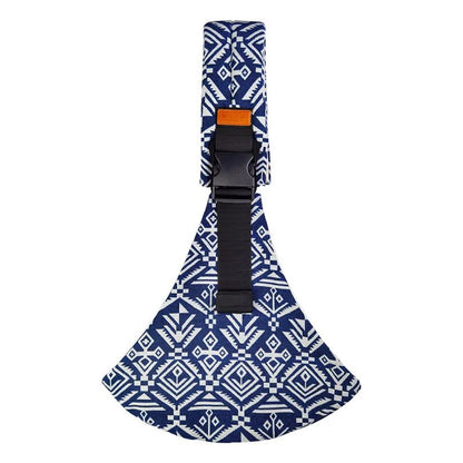 echarpe de portage bebe linki bleu
