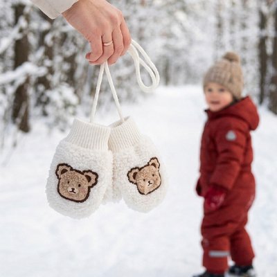 Moufle bébé adaptable pour hiver