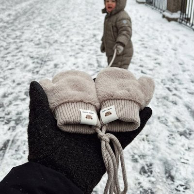 Moufle bébé avec doublure intérieure