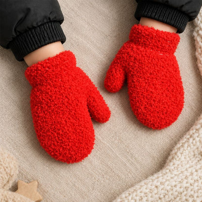moufle bebe handshield rouge