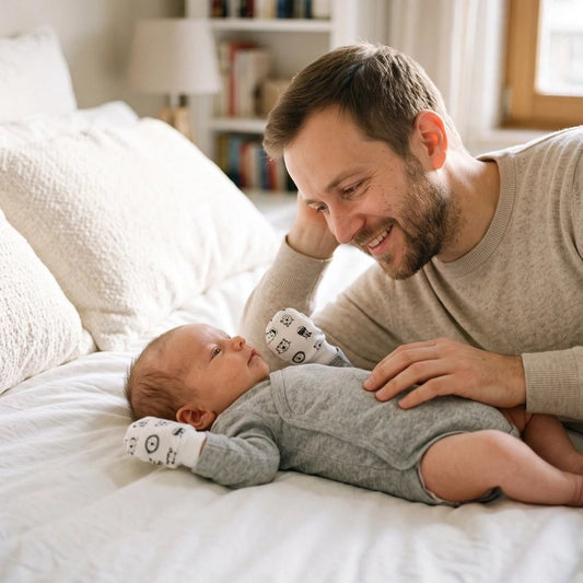 Moufle bebe naissance confortable