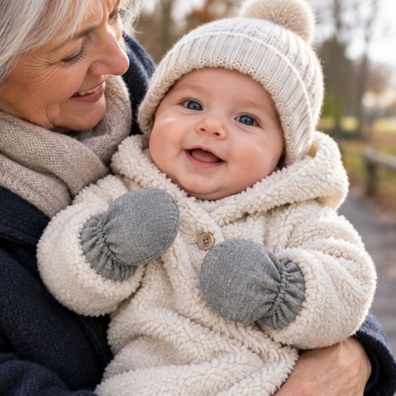moufles bébé chalou douces