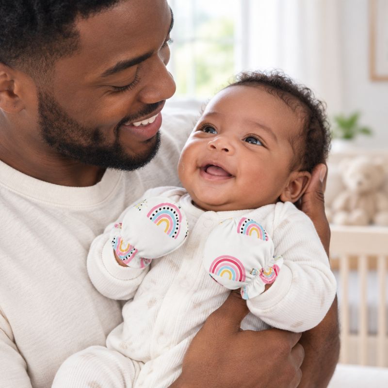 moufles pour bebe doucia anti griffures