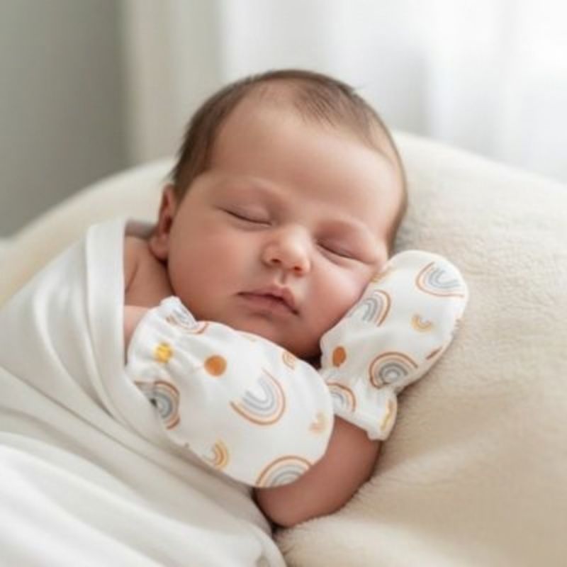 moufles pour bebe minisafe anti griffures