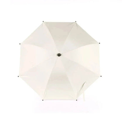 ombrelle pour poussette beige robuste