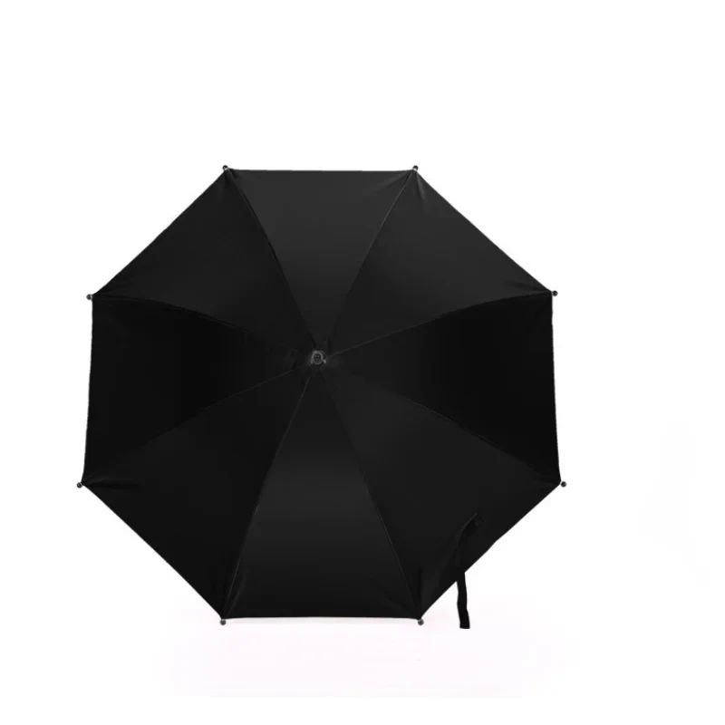 ombrelle pour poussette noir robuste