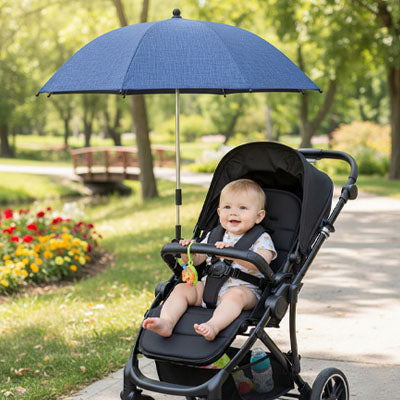 ombrelle pour poussette protection UV pour les sorties