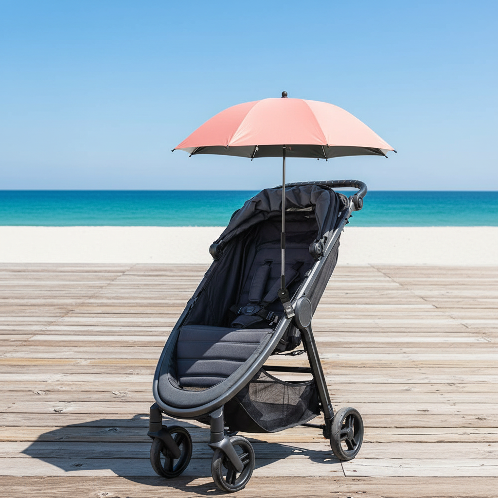 ombrelle poussette protection contre la pluie