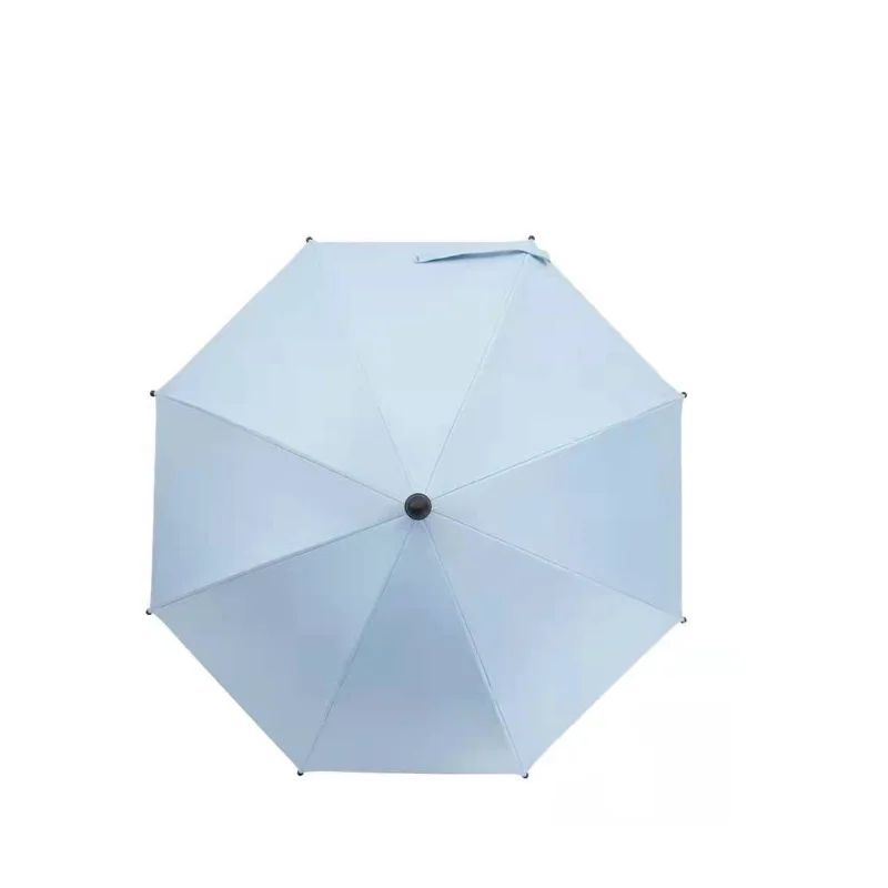 ombrelle poussette universelle bleu protection UV