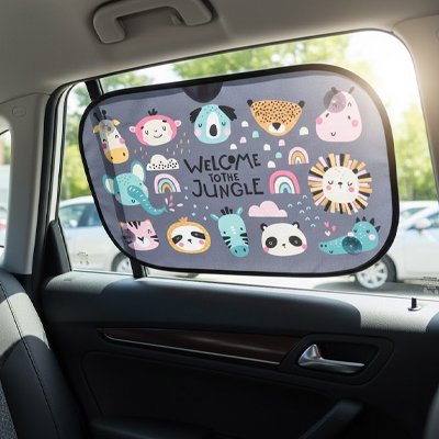 Pare soleil voiture pour bebe avec anti uv