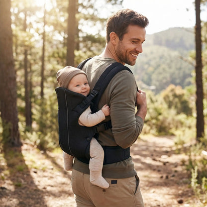 porte bebe des la naissance nova noir position dos