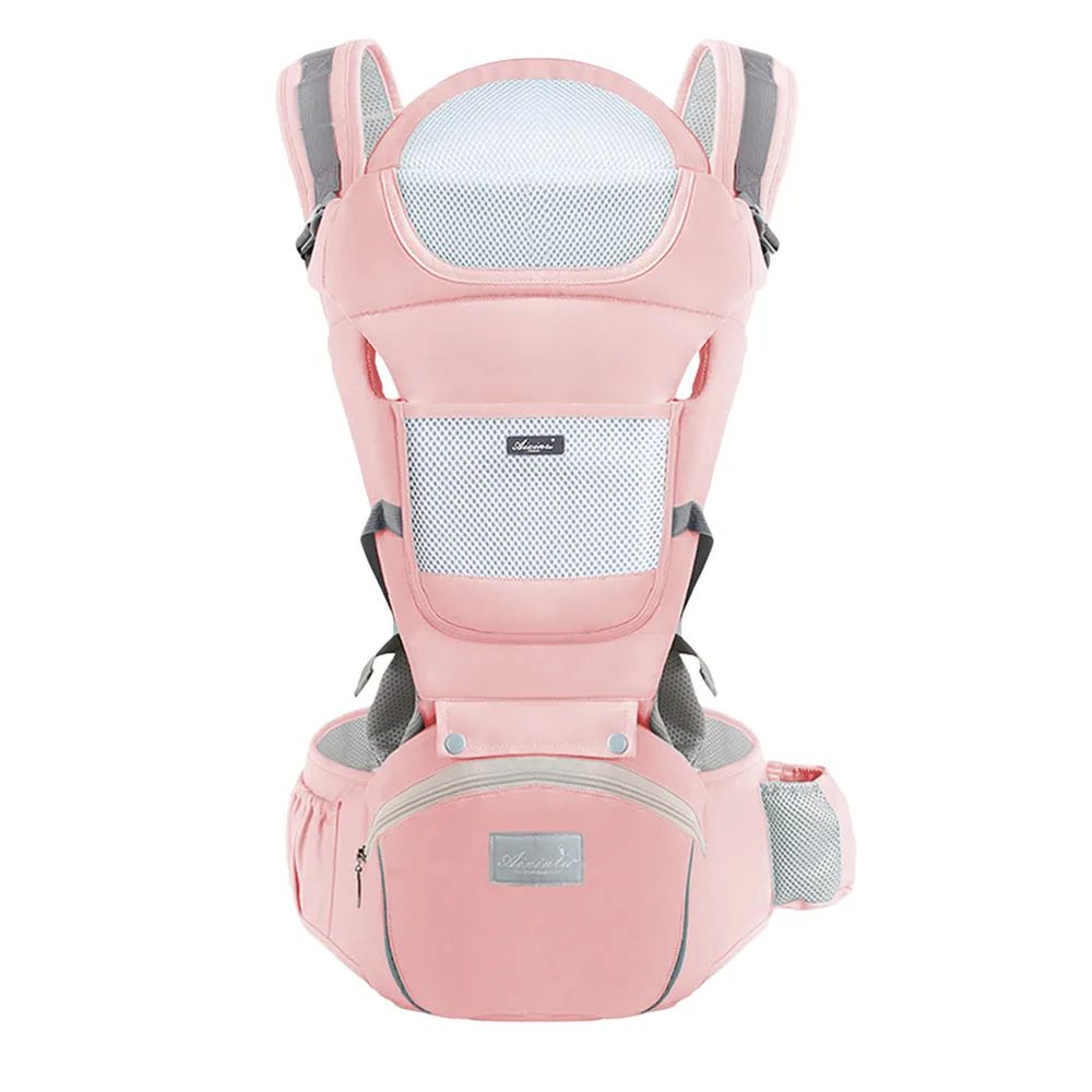 porte bebe présentation modèle ergonomic rose