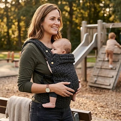 Porte bébé voyage avec système de portage ergonomique:
