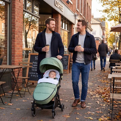 poussette chanceliere confortable pour promenades avec bébé