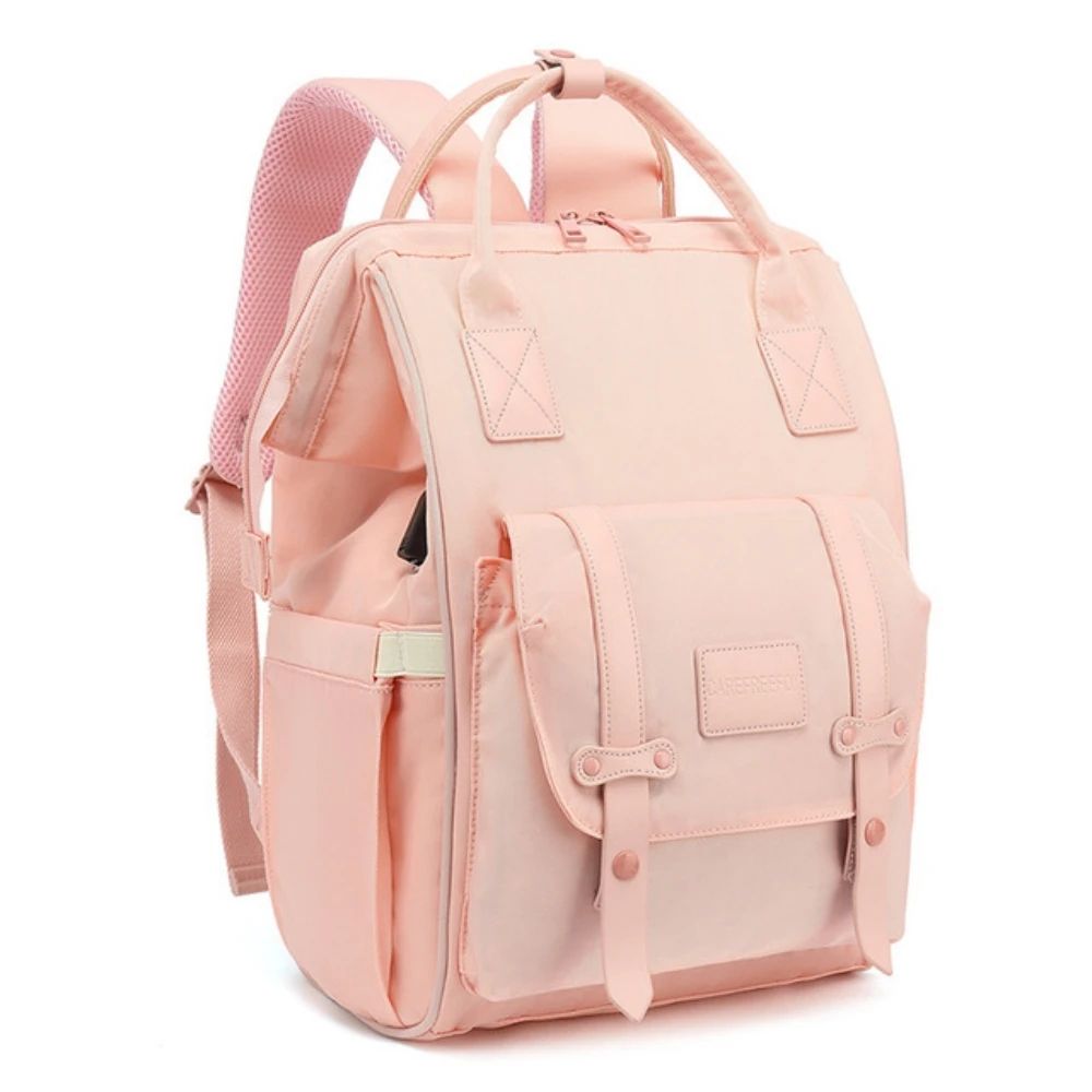 sac à dos à langer angle latéral purely rose