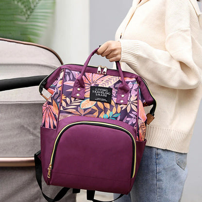 sac a dos a langer convertible sac main florya mauve