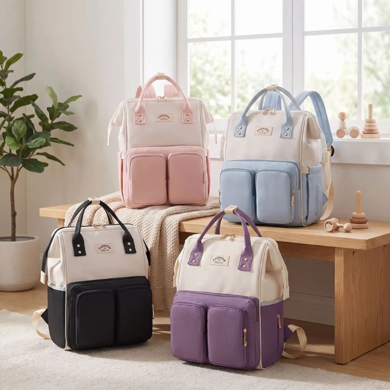 sac à dos à langer mamaluxe à quatre variantes