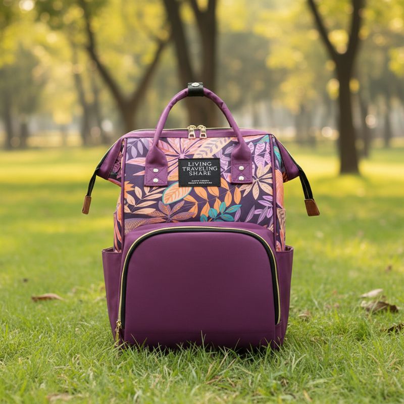 sac a dos a langer plan avant florya mauve