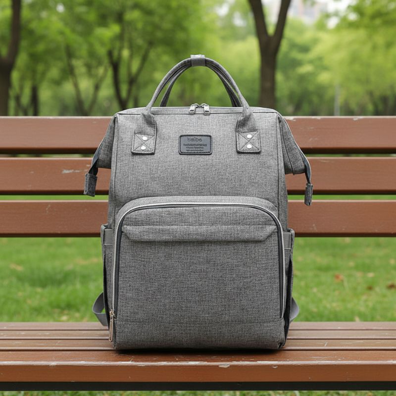 sac a dos a langer vue face éden gris