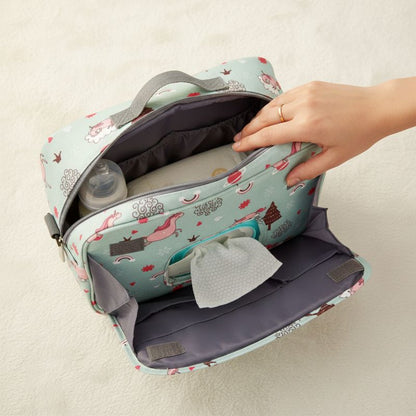 sac à langer avec large ouverture