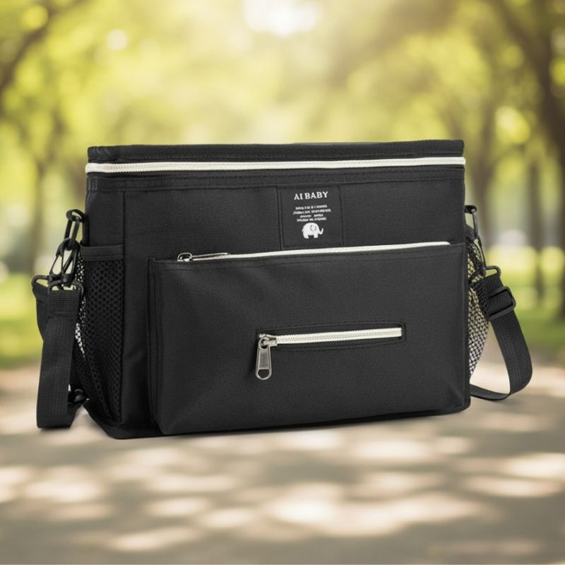 sac à langer babygo noir