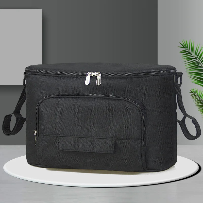 sac à langer noir cloison multifonctionnelle
