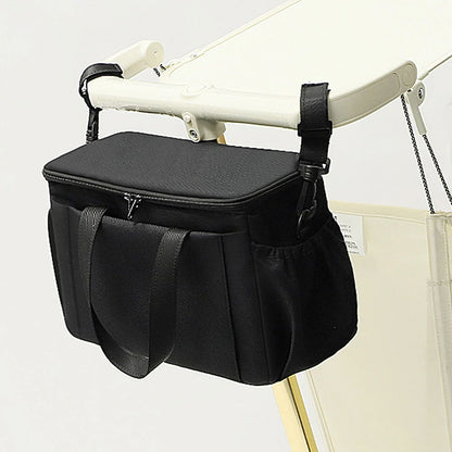 sac à langer noir compatible poussette ergobaby