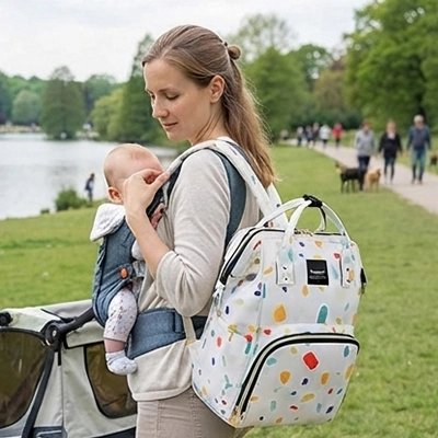 sac à langer sac à dos avec ouverture larges