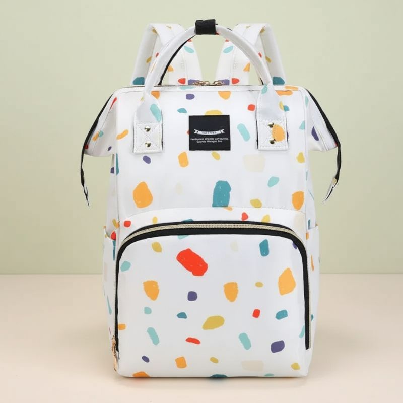 sac à langer sac à dos évasion blanc