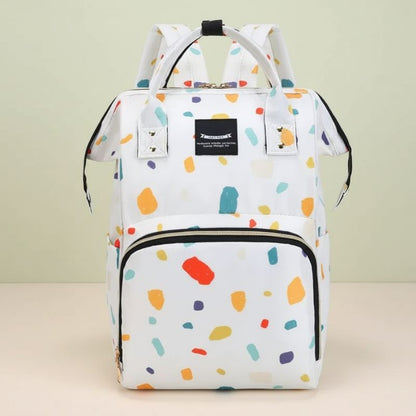 sac à langer sac à dos évasion blanc
