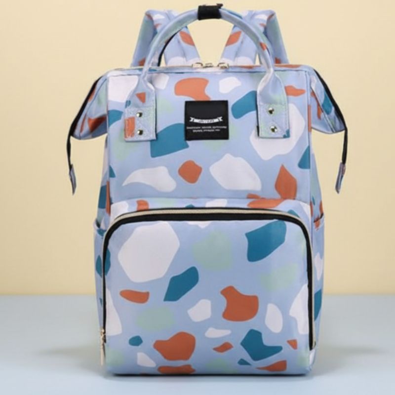 sac à langer sac à dos évasion bleu foncé