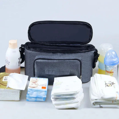 sac à langer gris effets bébé