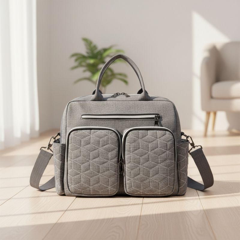 sac a langer travelibag gris