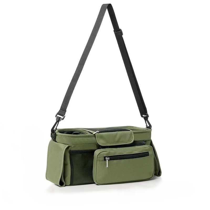 sac à langer vu de profil nomado vert