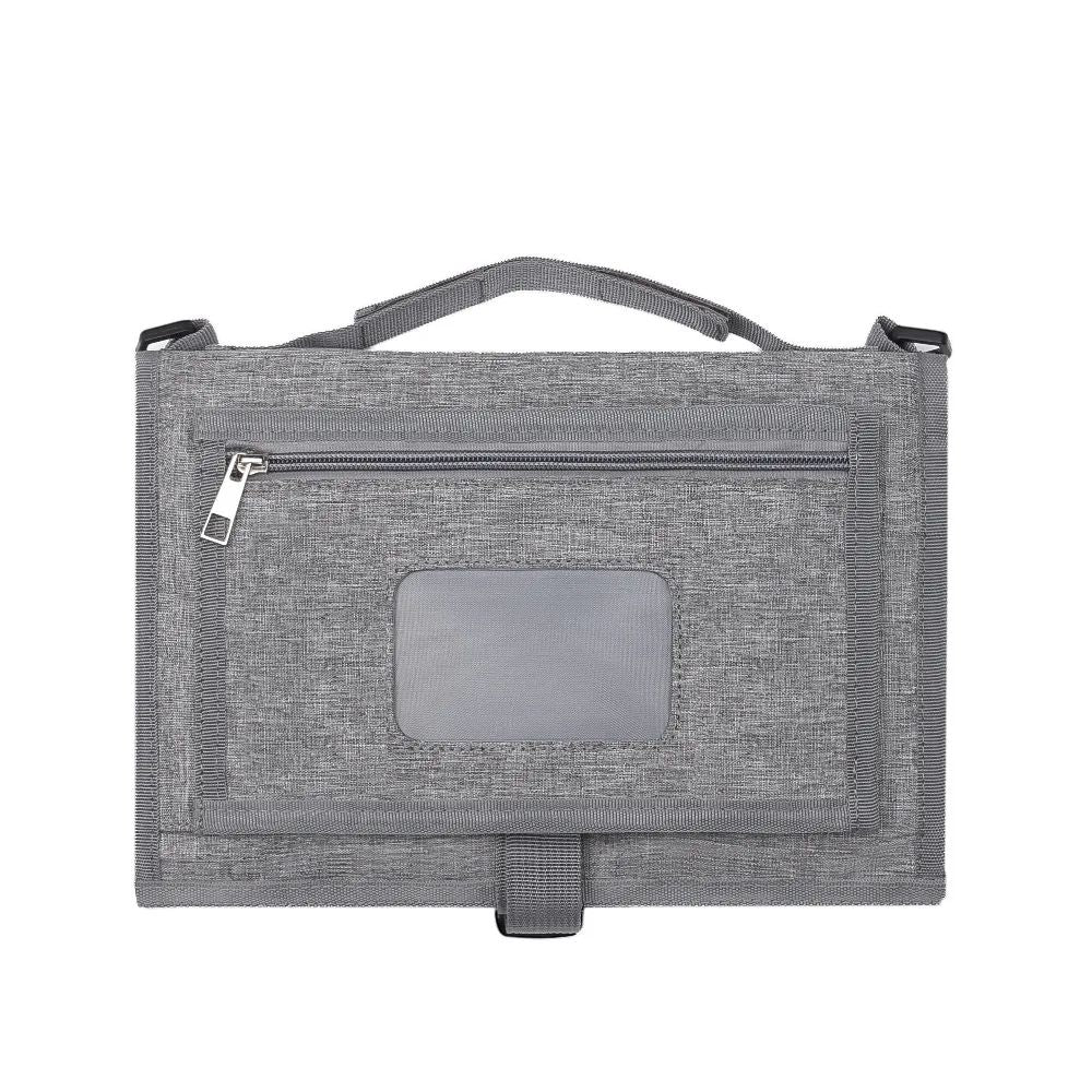 sac à langer vu profil confort nomade gris
