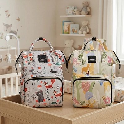 Sacs à dos à langer avec design convertible 